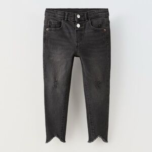 Zara Kids Black Distressed Jeans 12-18 months
